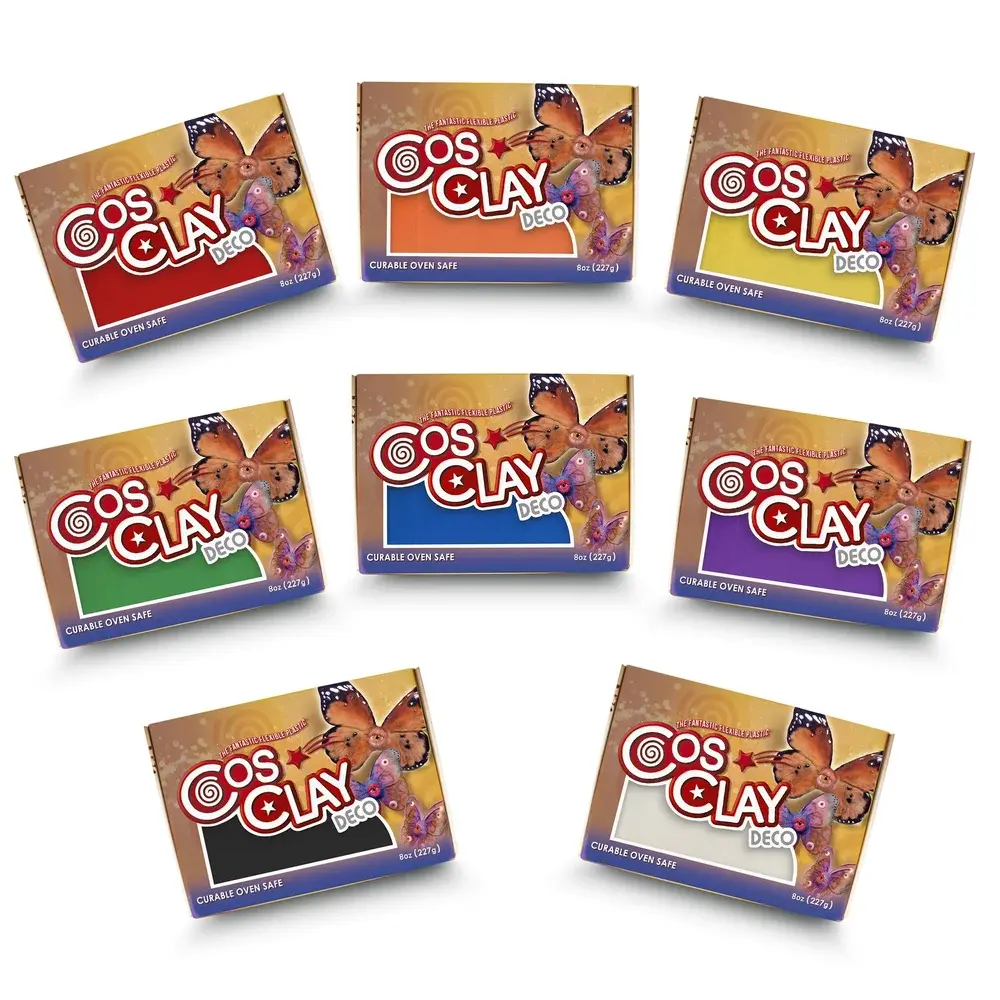 Cosclay Deko Esnek Polimer Kil – Heykel ve Dekoratif Çalışmalar İçin