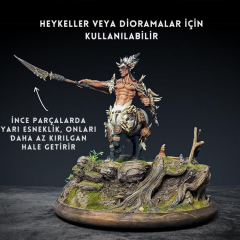Cosclay Deko Esnek Polimer Kil – Heykel ve Dekoratif Çalışmalar İçin