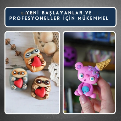 Cosclay Deko Esnek Polimer Kil – Heykel ve Dekoratif Çalışmalar İçin