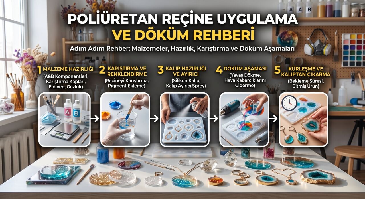 Ankara Poliüretan Reçine ve Döküm Sistemleri Tedarik Rehberi