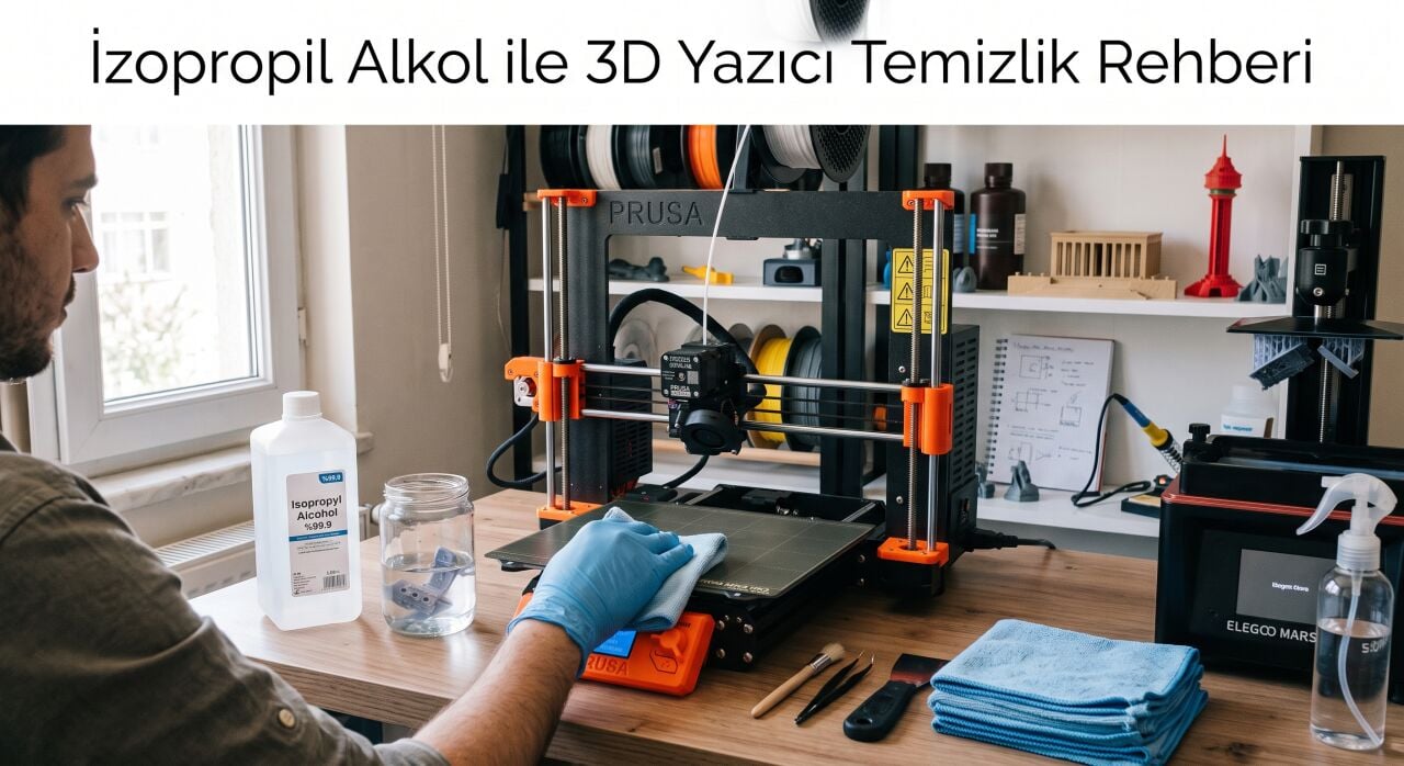 Ankara İzopropil Alkol ve 3D Yazıcı Temizlik Rehberi