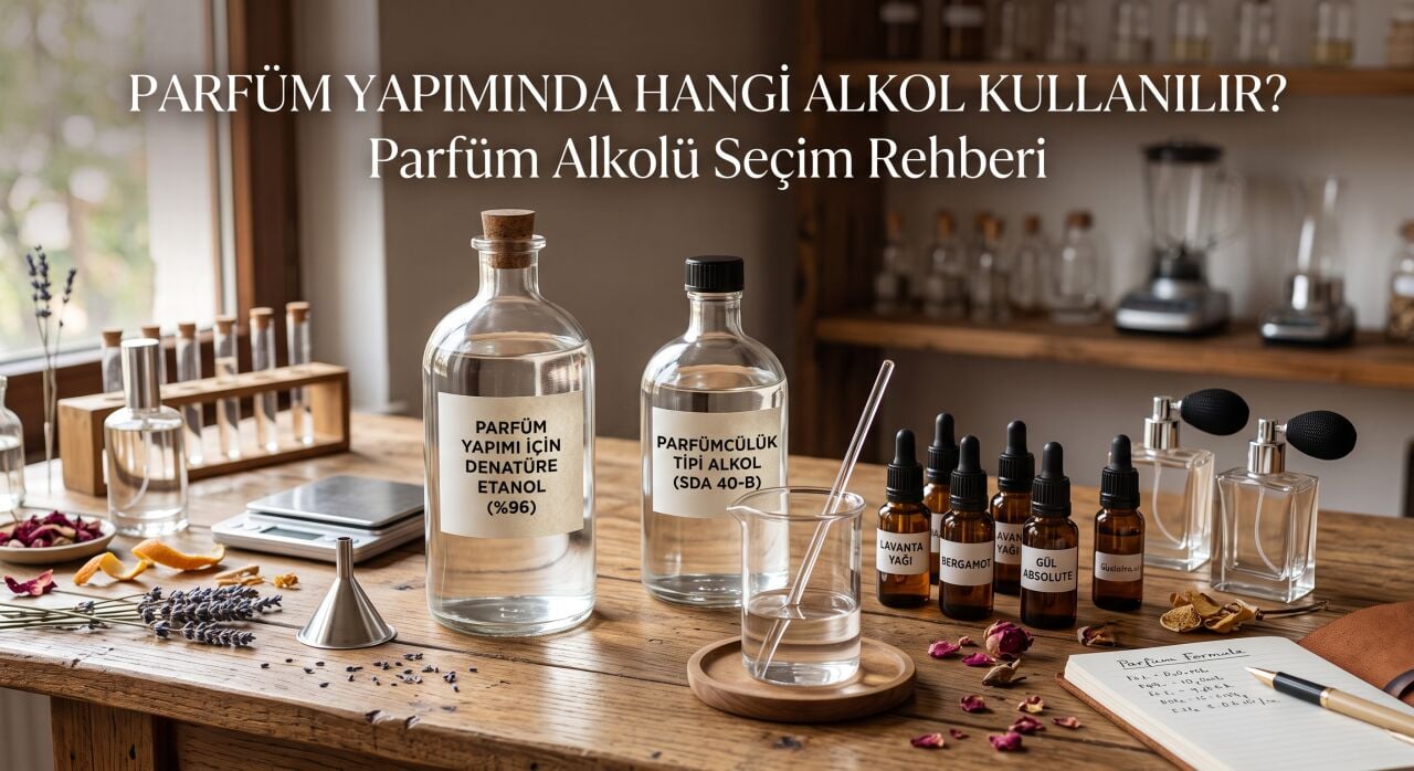 Parfüm Yapımında Hangi Alkol Kullanılır? Parfüm Alkolü Seçim Rehberi
