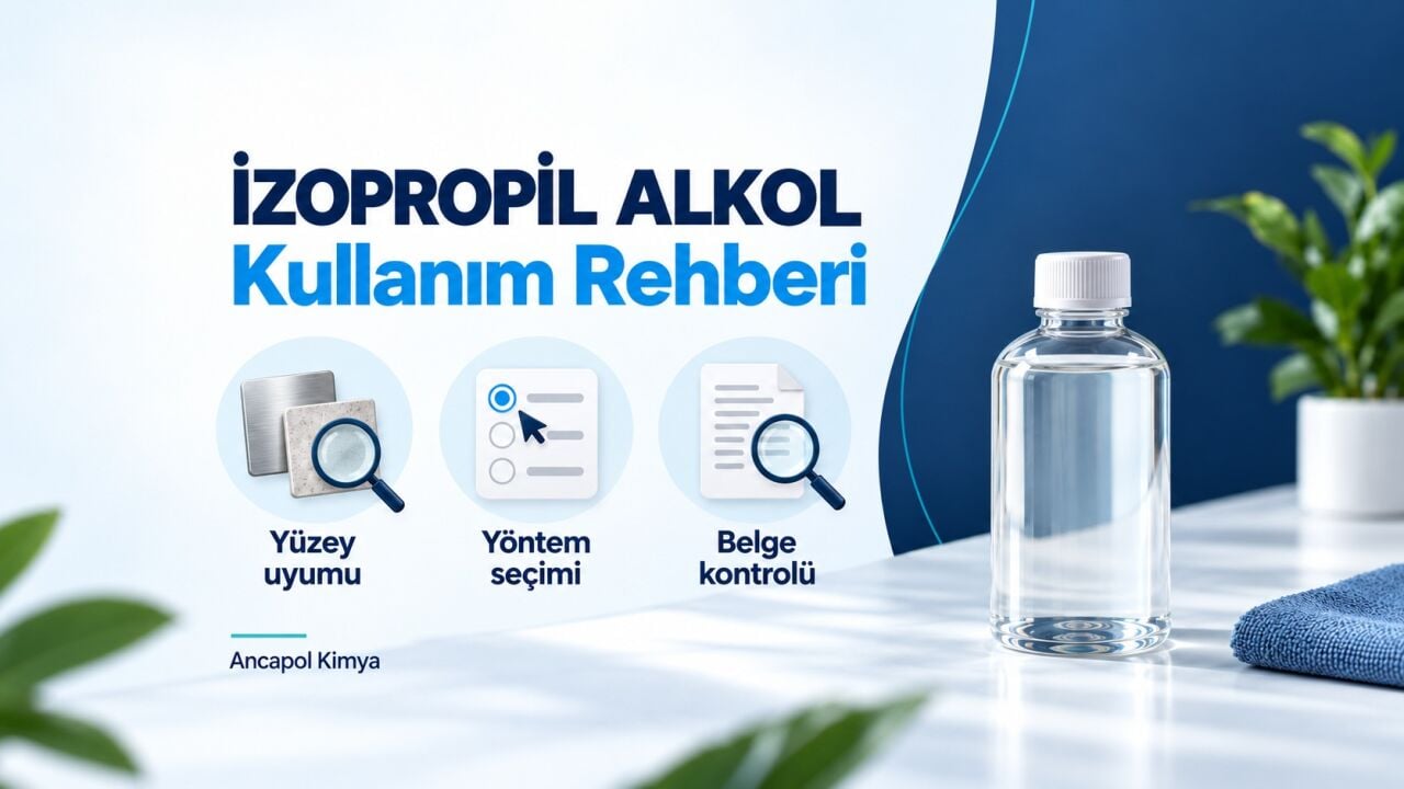 İzopropil Alkol Kullanımı: Dikkat Edilmesi Gerekenler