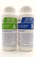 Ancapol AP 902 Sıvı Plastik Poliüretan Döküm Reçinesi - Ahşap Taklidi & Hızlı Kürlenme 1 KG