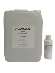 1. Kalite Beyaz RTV-2 Kalıp Silikonu 10 SHORE (Yumuşak) 5 KG