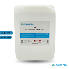 Ancapol %99.9 Saf İzopropil Alkol (IPA) - Elektronik, Optik ve Yüzey Temizleyici 5 Litre