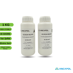 Platin Kür Kalıp Silikonu 40 Shore 1 KG