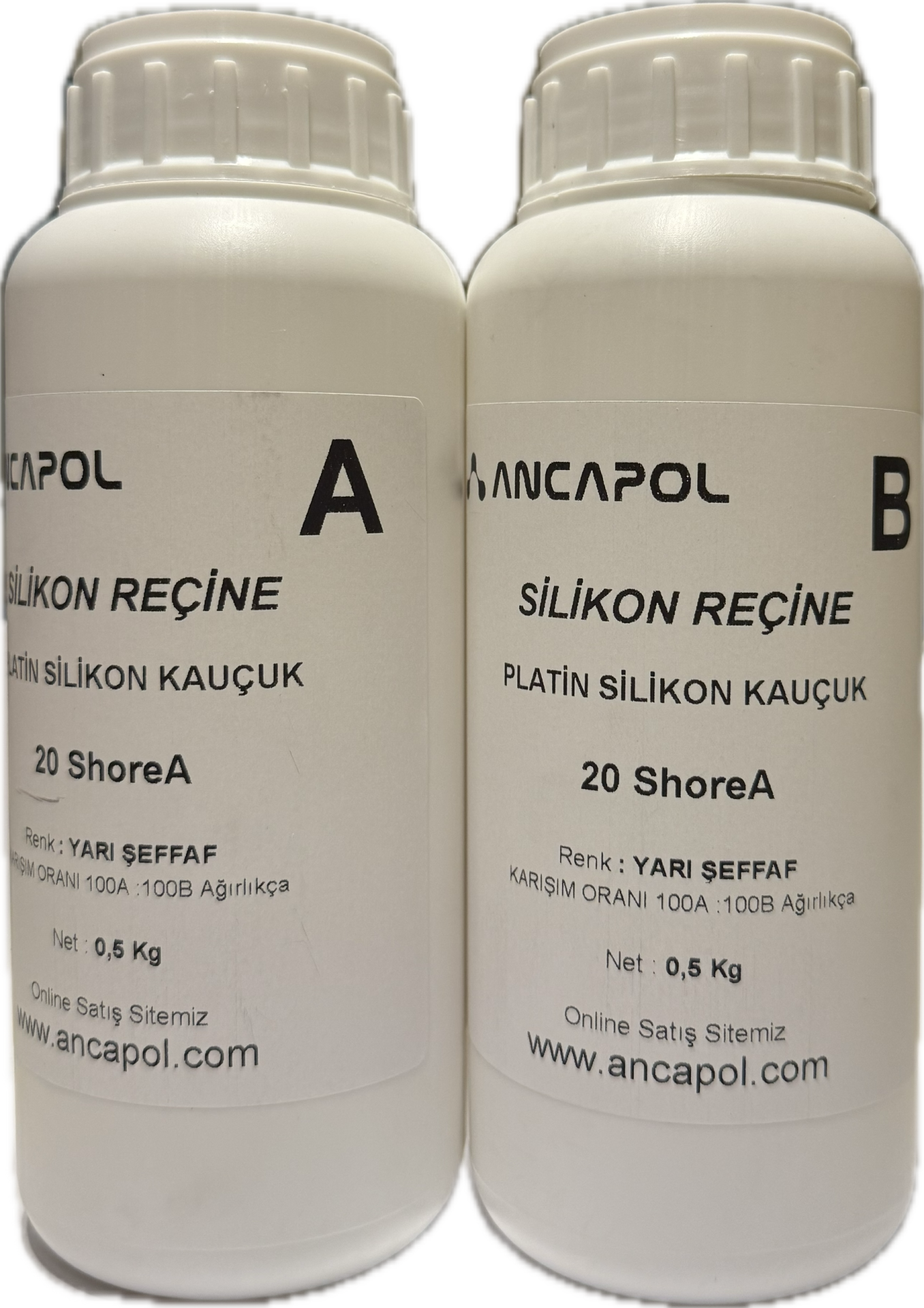 Platin Kür Kalıp Silikonu 20 Shore