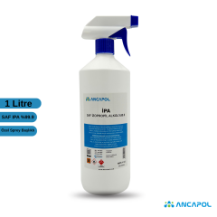 Ancapol %99.9 Saf İzopropil Alkol (IPA) Sprey Başlıklı - Elektronik, Optik ve Yüzey Temizleyici Çözücü 1 Litre