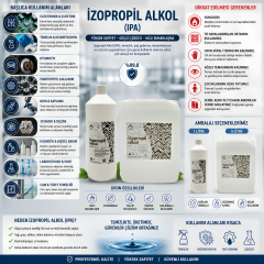 Arpi %99.9 Saf İzopropil Alkol (IPA) - 3D Reçine, Endüstriyel Çözücü ve Temizleyici