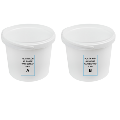 Platin Kür Kalıp Silikonu 40 Shore 10 KG