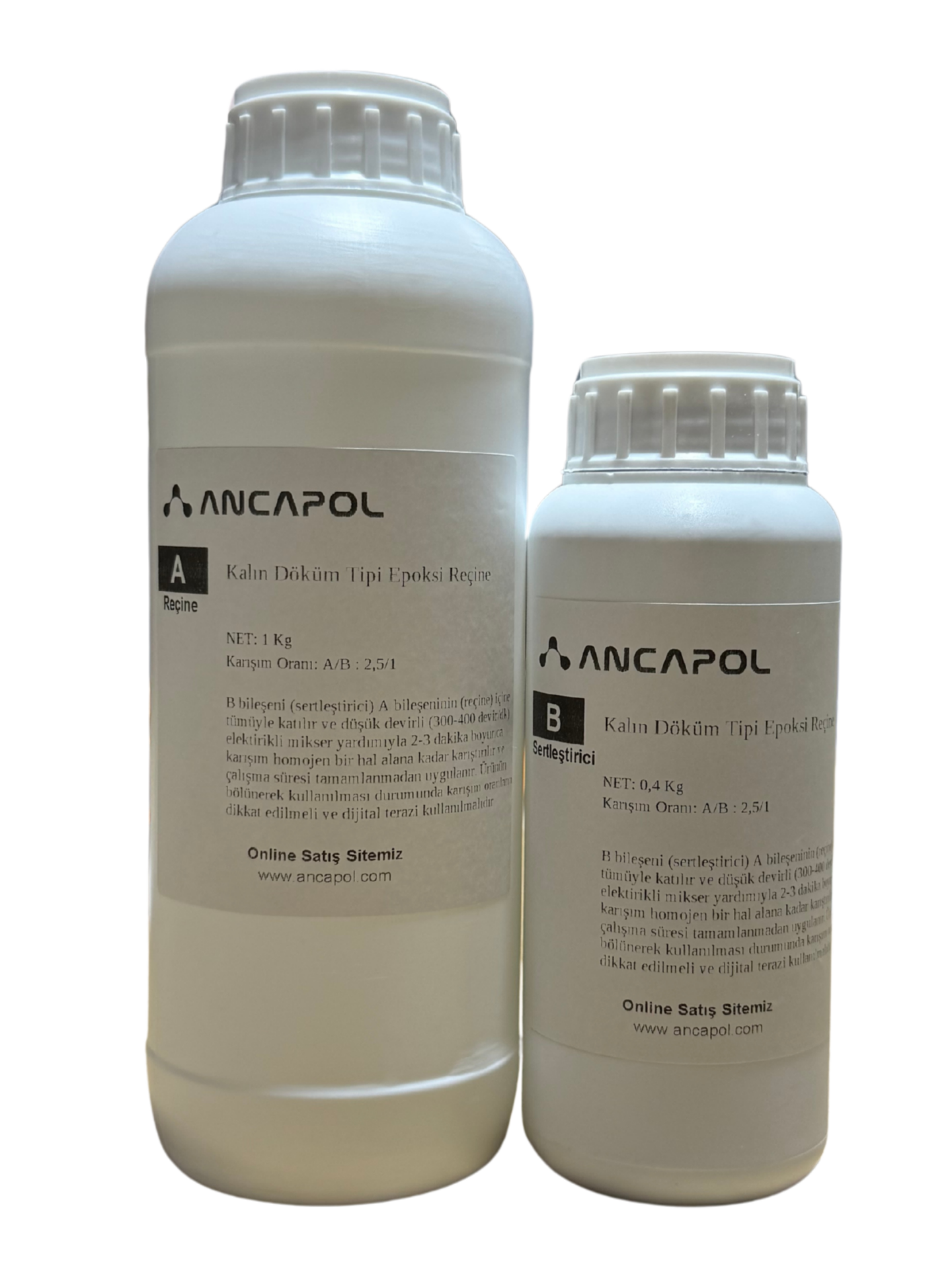 Masa tipi Şeffaf Epoksi