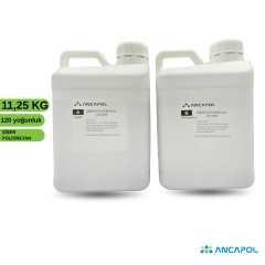 Ancapol 120 Yoğunluk Şişen Poliüretan Reçine - Arı Kovanı, Söve ve Sert Dolgu Köpüğü 11,25 KG