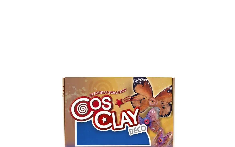 Cosclay Deko Esnek Polimer Kil – Heykel ve Dekoratif Çalışmalar İçin Mavi
