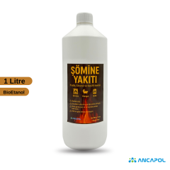 Yüksek Saflıkta Bioetanol Şömine Yakıtı | İssiz ve Kokusuz 1 Litre