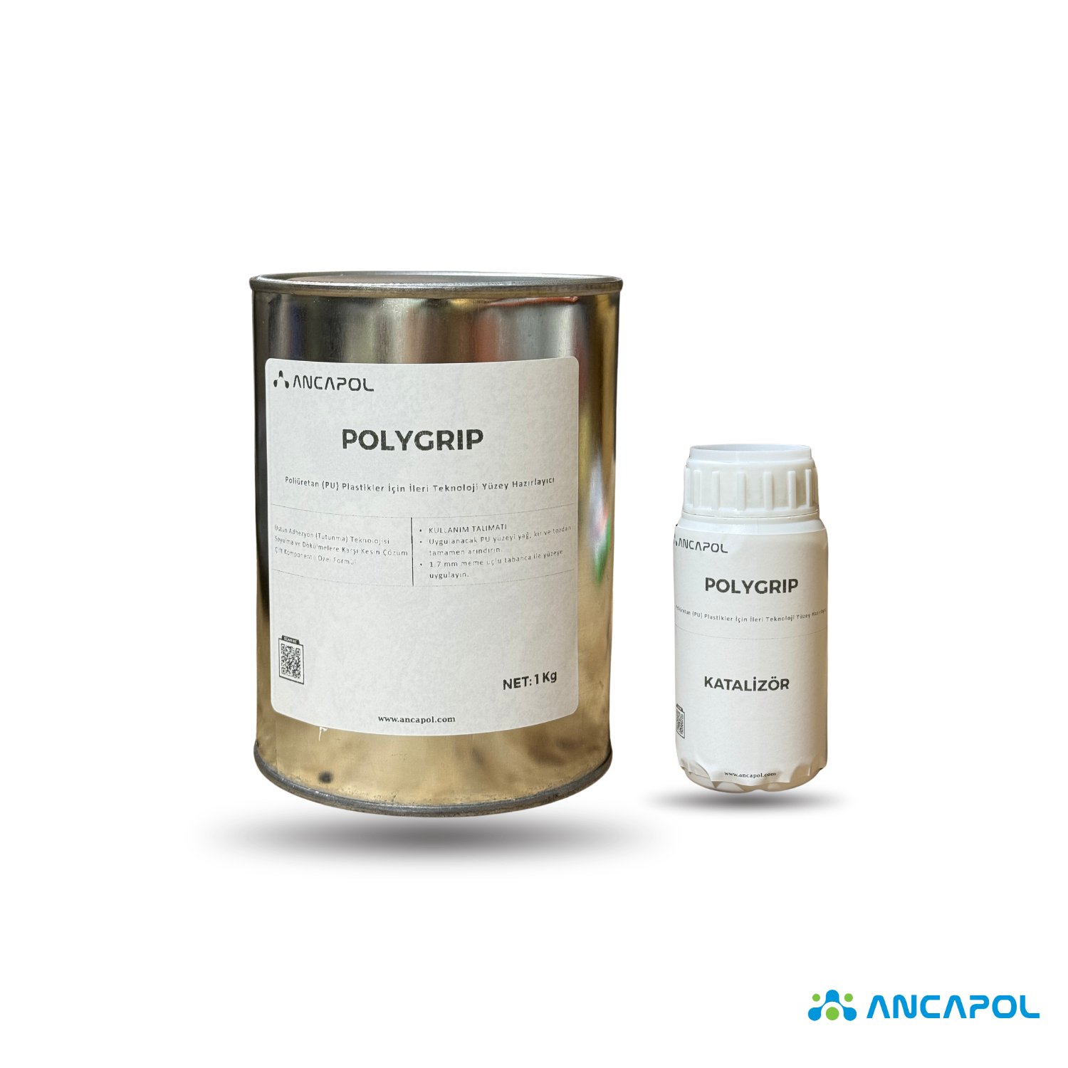 Ancapol Polygrip Primer - Plastik ve Poliüretan İçin Güçlü Tutundurucu Boya Astarı